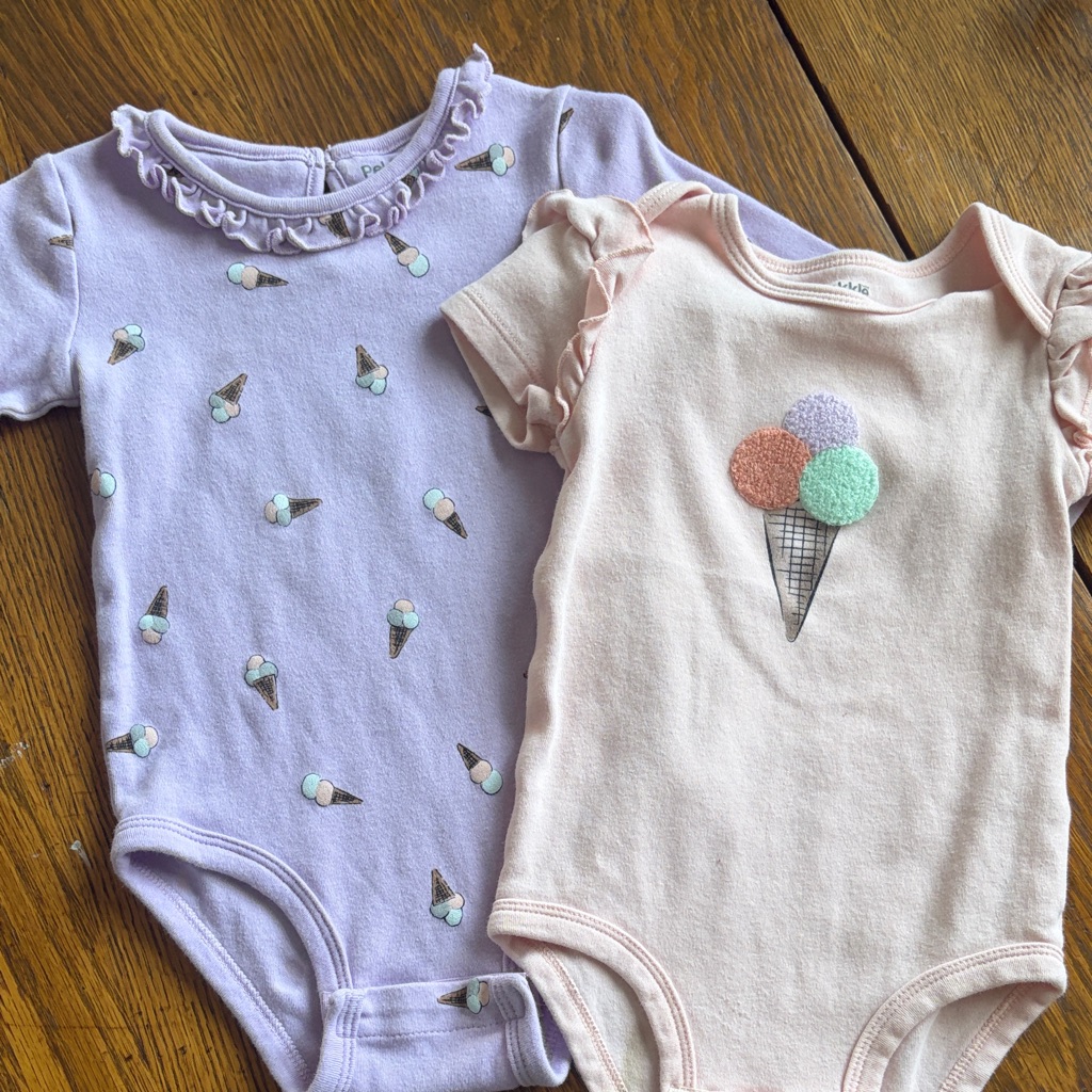 Pekkle 12-18m Onsies